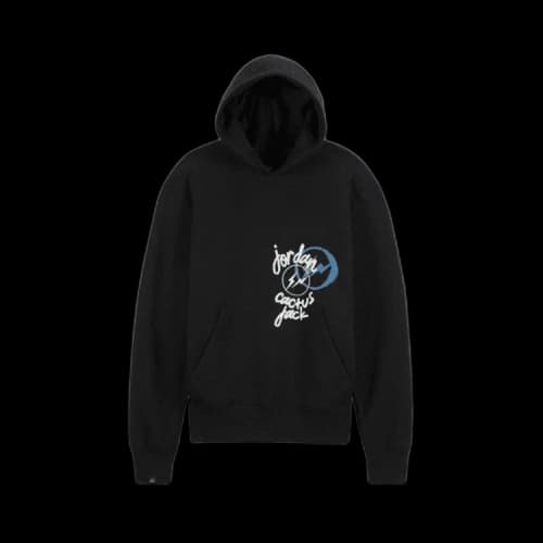 Travis Scott x Jordan x Fragment Hoodie Black