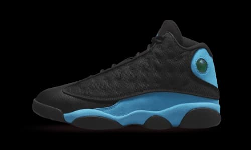 Jordan 13 Retro Black University Blue