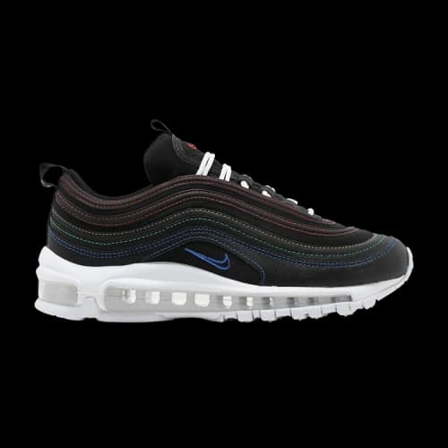 Nike Air Max 97 Black Rainbow Stitching (Women's)