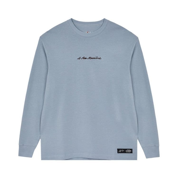 Jordan x A Ma Maniere L/S Tee Obsdian Mist