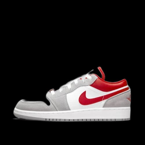 Jordan 1 Low SE Smoke Grey Gym Red (GS)