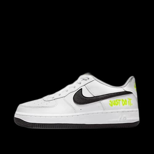 Nike Air Force 1 Low Just Do It White Volt (GS)