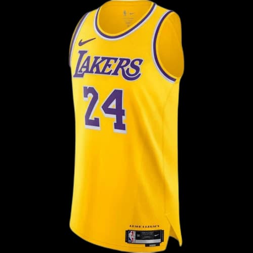 Nike LA Lakers Kobe Bryant #8 Leave A Legacy Jersey Yellow