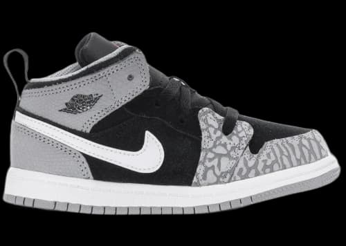 Jordan 1 Mid Elephant Print (TD)