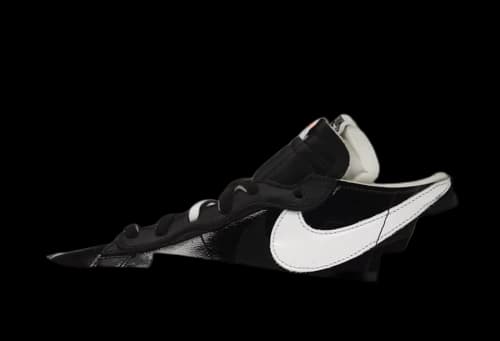 Nike Blazer Low Sacai Black Patent Leather