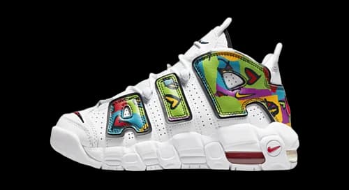 Nike Air More Uptempo Peace, Love, Swoosh (GS)