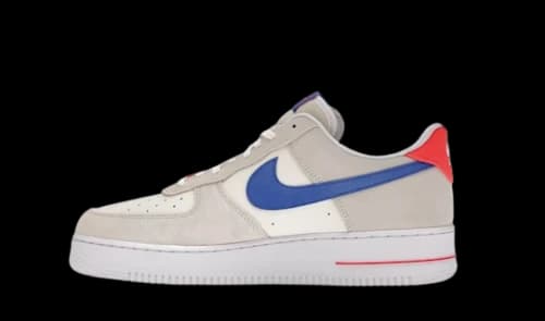 Nike Air Force 1 Low '07 LV8 Coconut Milk Hyper Royal