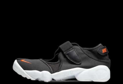 Nike Air Rift Breathe Black Rush Orange (Women's)