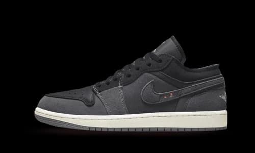 Jordan 1 Low Craft Inside Out Black