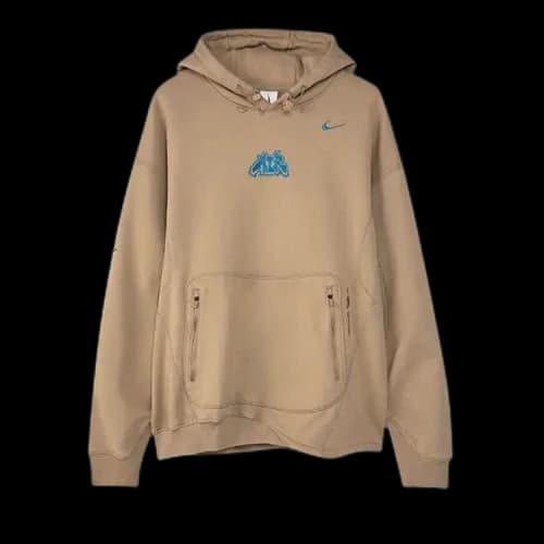 OFF-WHITE x Nike 006 Fleece Hoodie Beige