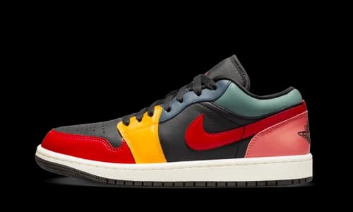 Air Jordan 1 Low SE Black Multi-Color (Women's)