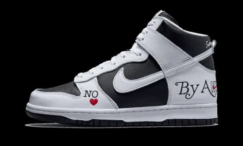 Nike SB Dunk High Supreme By Any Means Black