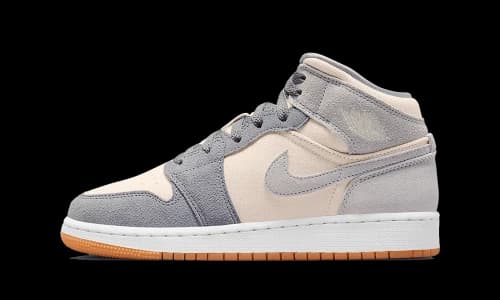 Jordan 1 Mid SE Coconut Milk Particle Grey (GS)