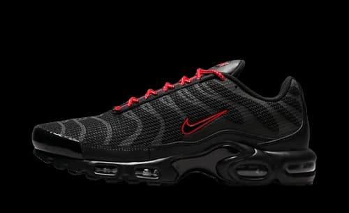 Nike Air Max Plus Black Red Reflective