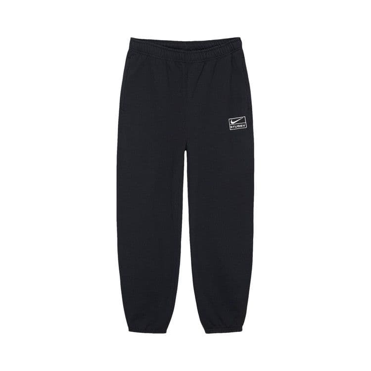 Nike x Stussy Washed Sweatpants Black