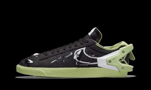 Nike Blazer Low Acronym Black Olive Aura