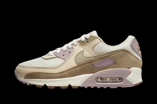 Nike Air Max 90 Sail Tan Pink (Women's)