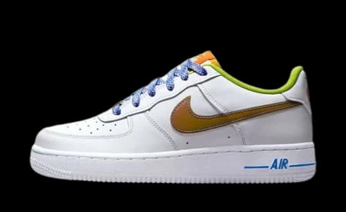 Nike Air Force 1 Low Color-Shift Swoosh White (GS)