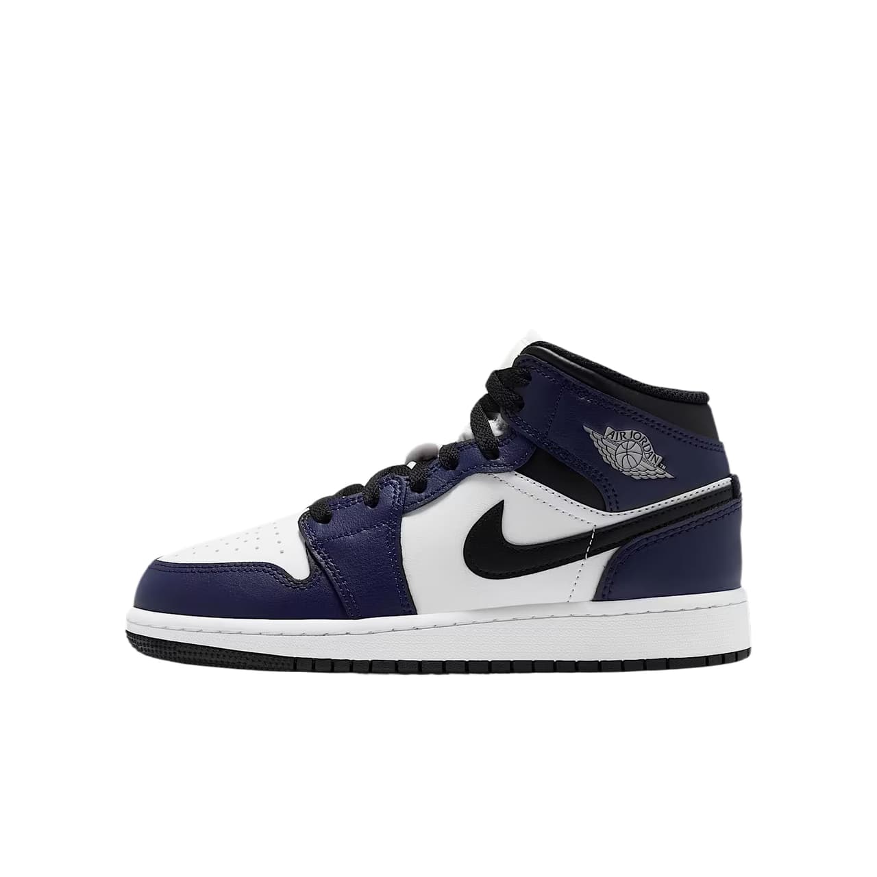Air Jordan 1 Mid GS 'White College Navy'