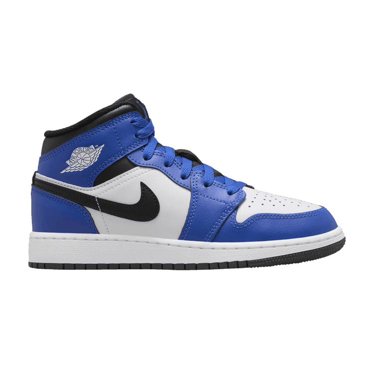 Jordan 1 Mid Game Royal White Black (GS)
