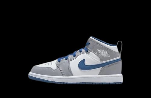 Jordan 1 Mid True Blue Cement (PS)
