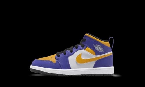 Jordan 1 Mid Lakers (PS)