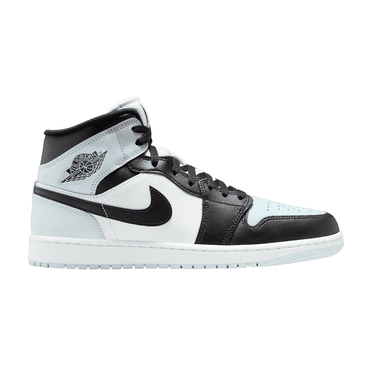 Jordan 1 Mid Black Aura Squadron Blue