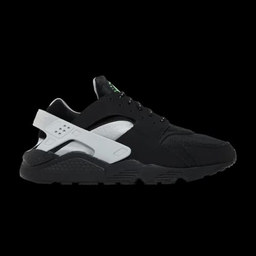 Nike Air Huarache Black Neon Green
