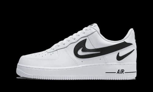 Nike Air Force 1 Low '07 FM Cut Out Swoosh White Black
