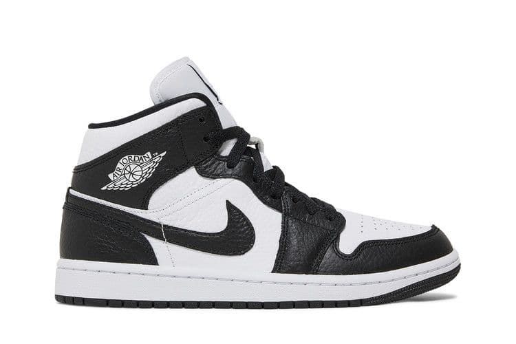Jordan 1 Mid Split Black White (Women's)