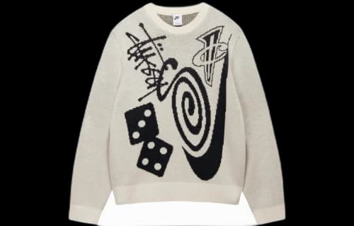 Nike x Stussy Knit Sweater (Asia Sizing) Natural