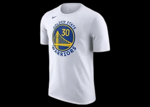 Nike NBA Golden State Warriors Stephen Curry T-shirt White/Blue