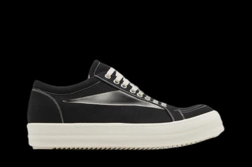 Rick Owens DRKSHDW Vintage Sneaks Black Milk