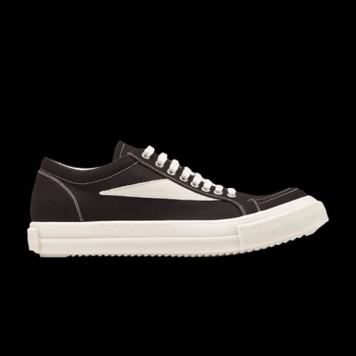 Rick Owens DRKSHDW Vintage Low Sneaks Black Milk