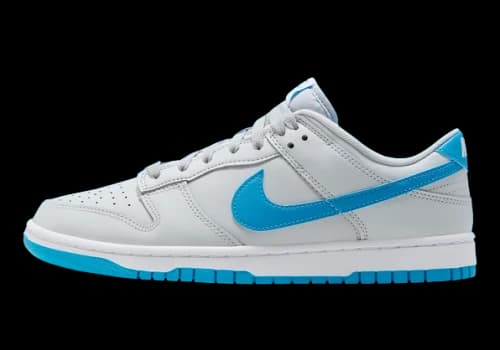 Nike Dunk Low Retro Pure Platinum Blue Lightning