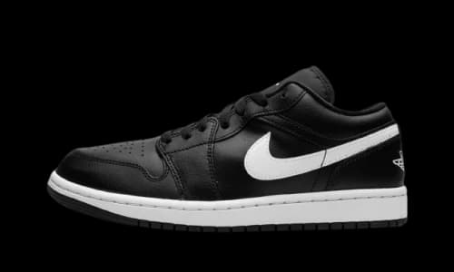 Jordan 1 Low Black White (2022) (Women's)