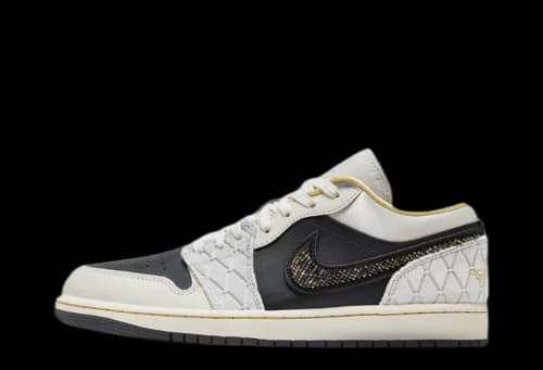 Jordan 1 Low Beaded Swoosh