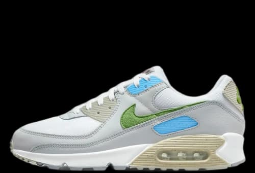 Nike Air Max 90 White Chlorophyll University Blue
