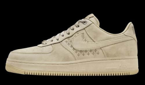 Nike Air Force 1 Low NAI-KE Tan Canvas