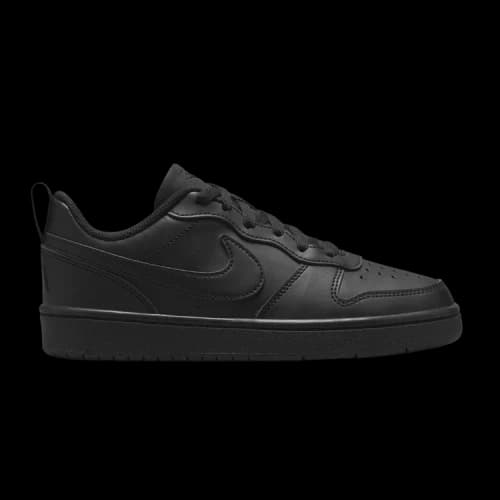 Nike Court Borough Low Recraft Triple Black (GS)