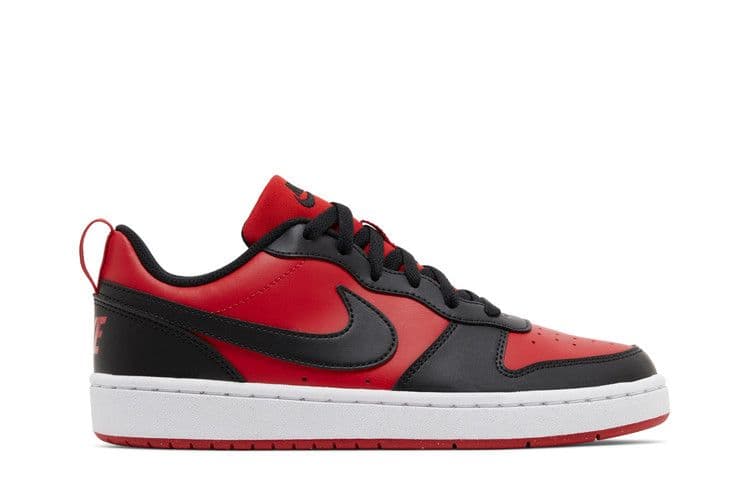 Nike Court Borough Low Recraft University Red Black (GS)