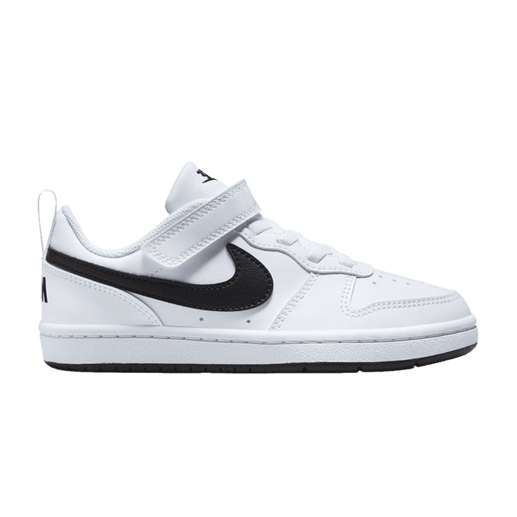 Nike Court Borough Low Recraft White Black (PS)