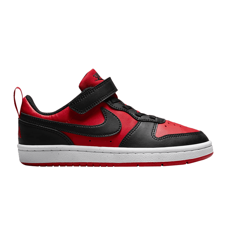 Nike Court Borough Low Recraft University Red Black (PS)