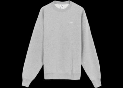 Nike Solo Fleece Crewneck Heather Grey