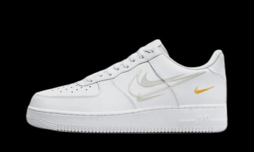 Nike Air Force 1 Low Multi-Swoosh White Yellow