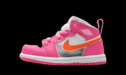 Jordan 1 Mid Pinksicle Safety Orange (TD)