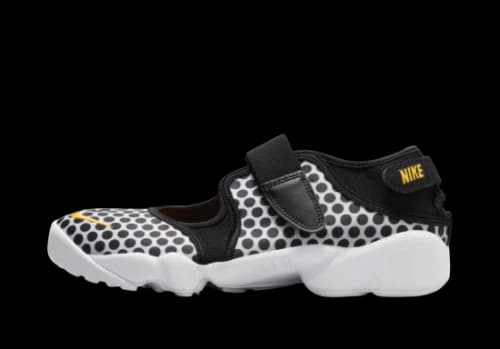 Nike Air Rift Breeze Polka Dot Black White Orange (Women's)