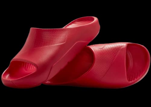Jordan Post Slide University Red