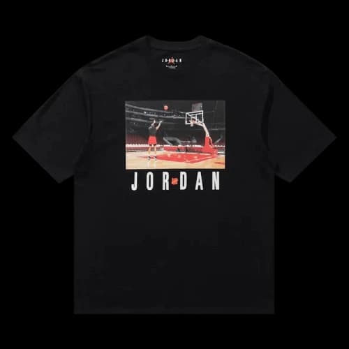 Jordan x Undefeated Free Throw Tee Black