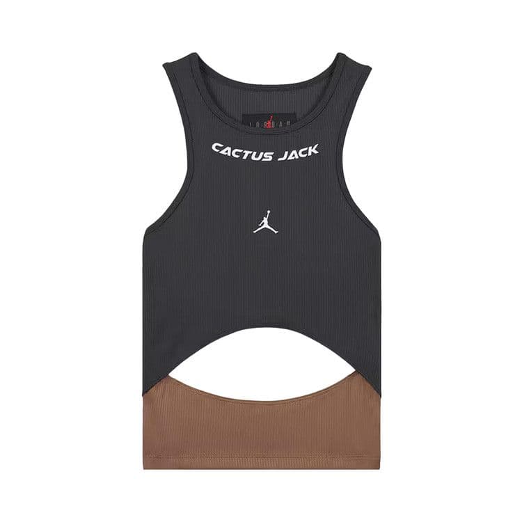 Jordan x Travis Scott Cactus Jack Women's Tank Top Dark Smoke Grey